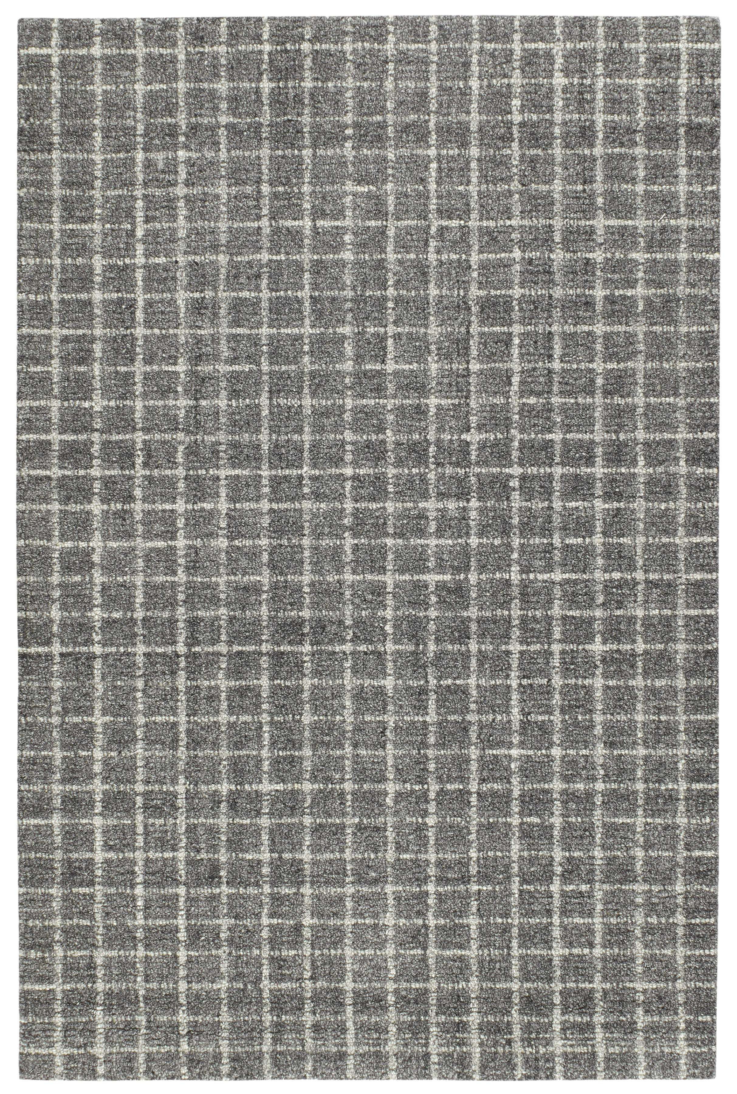 Dash and Albert Rugs Conall Grey Hand Micro Hooked Wool Rug & Reviews ...