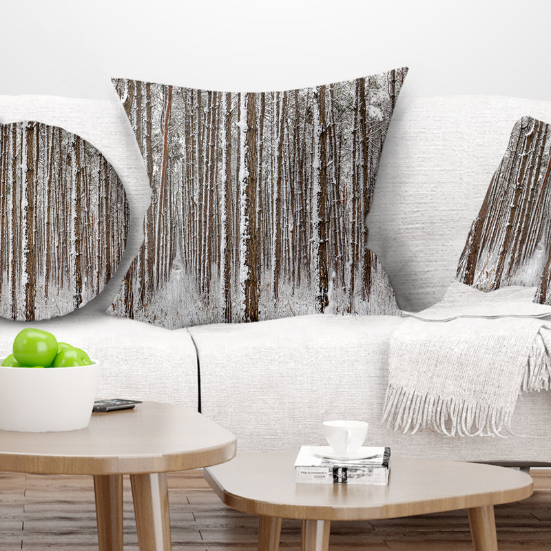 Housse et insert de coussin carré Schafer, 16 po x 1 po, Coussin décoratif