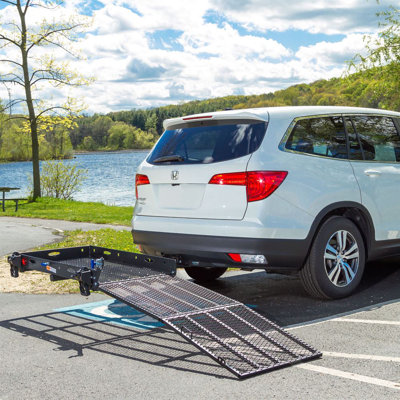 Silver Spring Hitch Powerchair Carrier Essential Travel + Cover