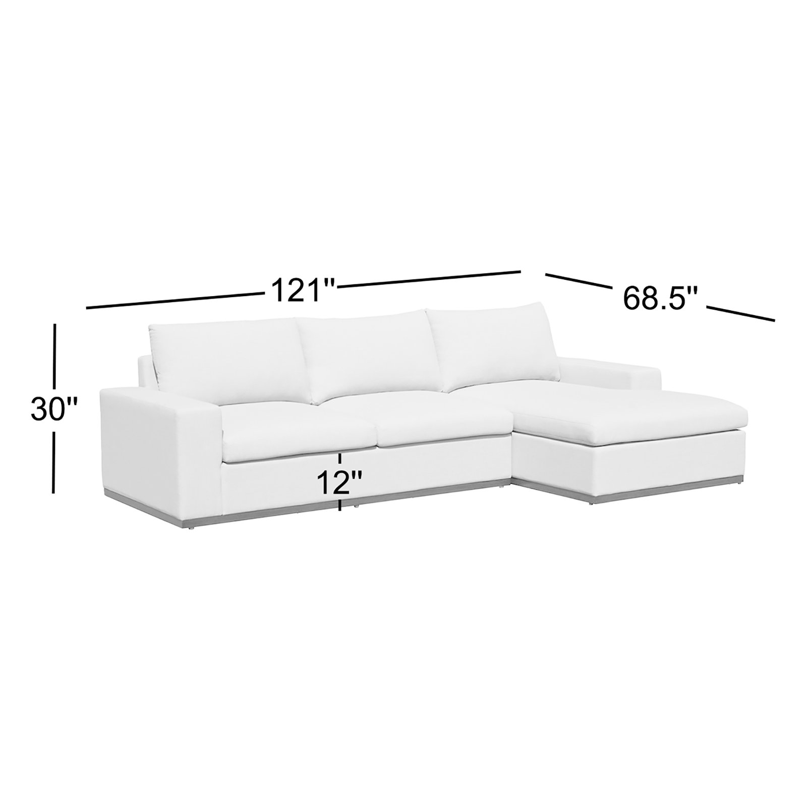 Venita 121" Patio Sofa