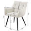Mbolu 46.5 cm H Velvet Armchair-1587020287