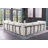Chenille Modular L-shaped Sectional Sofa Set With Multi-module Design-1063485325