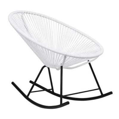 Chaise berçante câblée Bahia