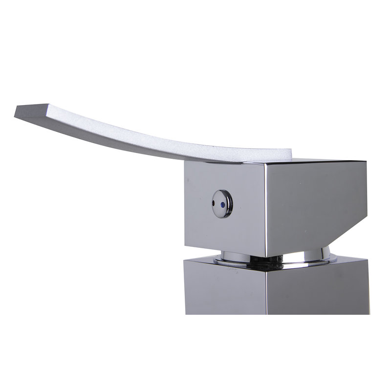 Single-Hole Bathroom Faucet, Polished Chrome