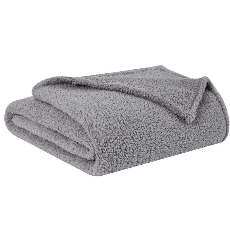 Couverture , Gris, Très grand