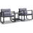 Ehrenberg 2 - Person Patio Conversation Set with Cushions-677294115