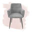 Chaise de salle à manger rembourrée Cedeno-1863241274