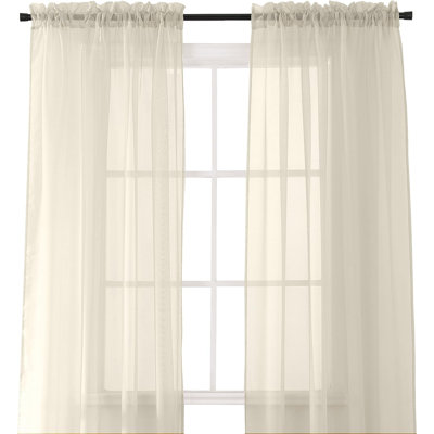 Yaelle Semi Sheer Curtain Pair