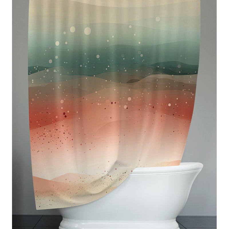 Rideau de douche Turnham, H 72 po x l 70 po