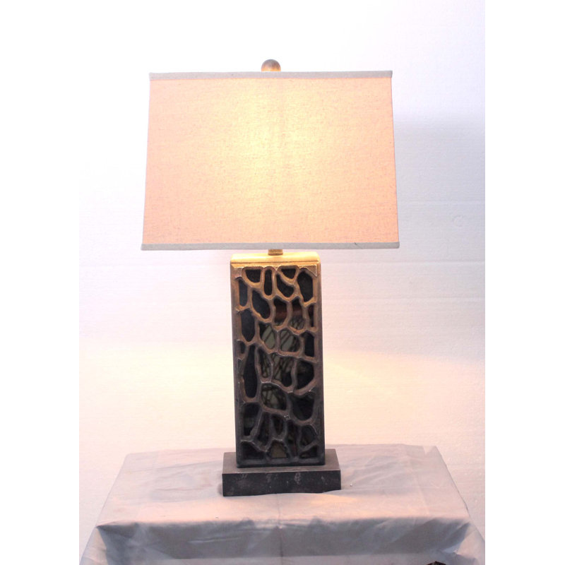 Abstract Cutout Table Lamp