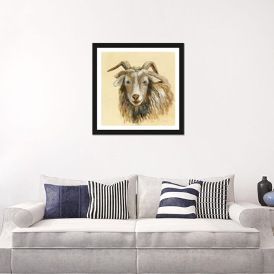Highland Animal Sheep par Silvia Vassileva - reproduction d'art