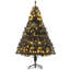 Sapin de Noël artificiel de 6 pi avec des branches réalistes, 250 lumières DEL blanc chaud et 1000 pointes