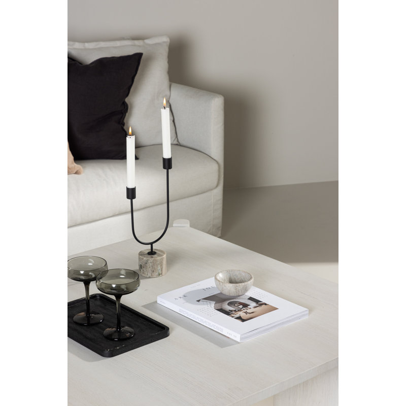Beytullah Coffee Table, Whitewash