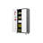 71'' Metal Cabinet With Locking Doors And 4 Adjustable Shelves - Office Garage Home Tall Storage Solution