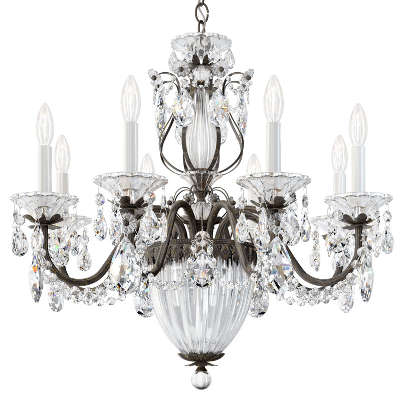 Bagatelle 11 - Light Chandelier, Heirloom Bronze, Spectra Crystal Clear