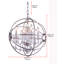 Svante 4 - Light Dimmable Globe Chandelier-22858975-22858979
