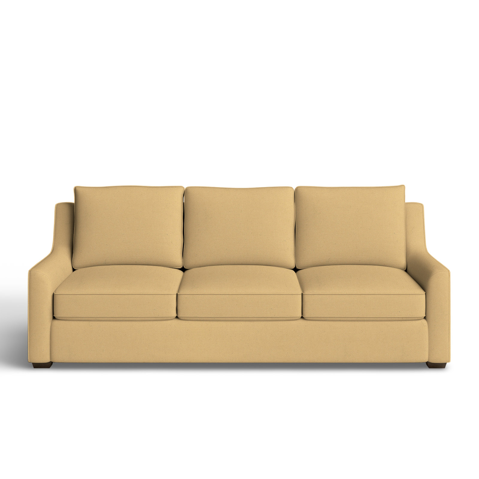 Gemi 80'' Upholstered Sofa, Bayou Sunshine Canvas