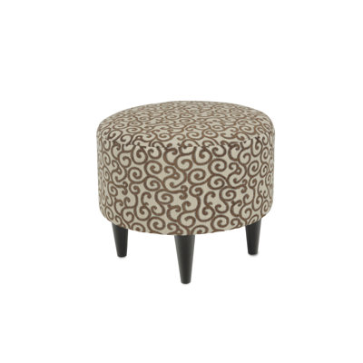Repose-pieds rond floral standard de 22 po de largeur
