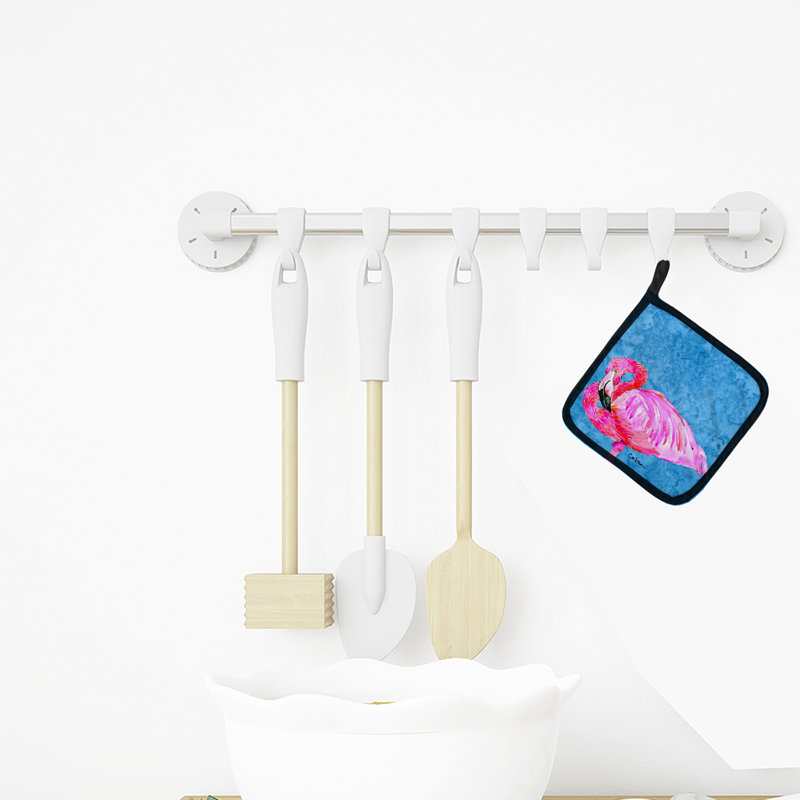 Cuisinier poignée east urban home flamant rose