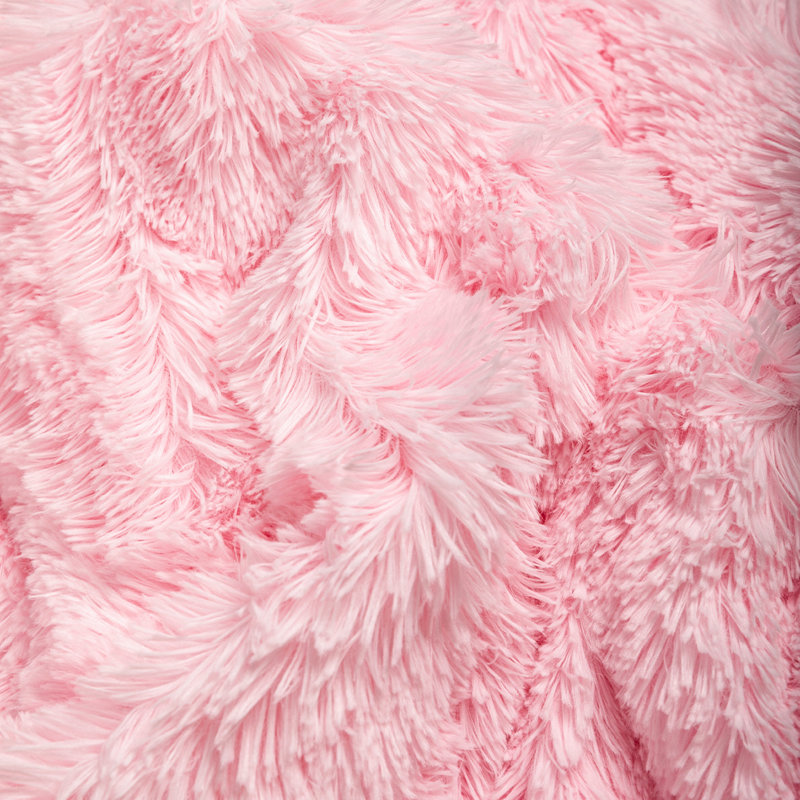 Sewn Throw Blanket, Pink