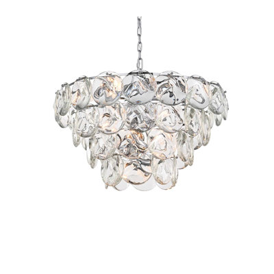 Lustre en cristal 30 pouces Idamay