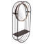 Tablette miroir Saroni - gris