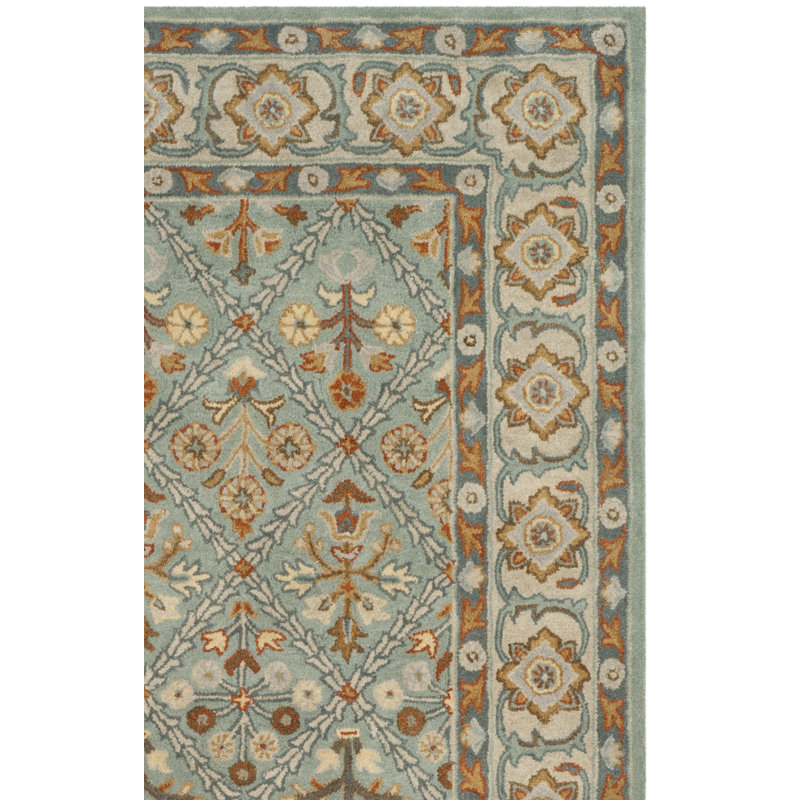 Wahcheechee Hand Tufted Wool Oriental Rug, Rectangle 4' x 6'