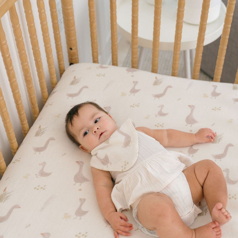 Goose Crib Fitted Sheet