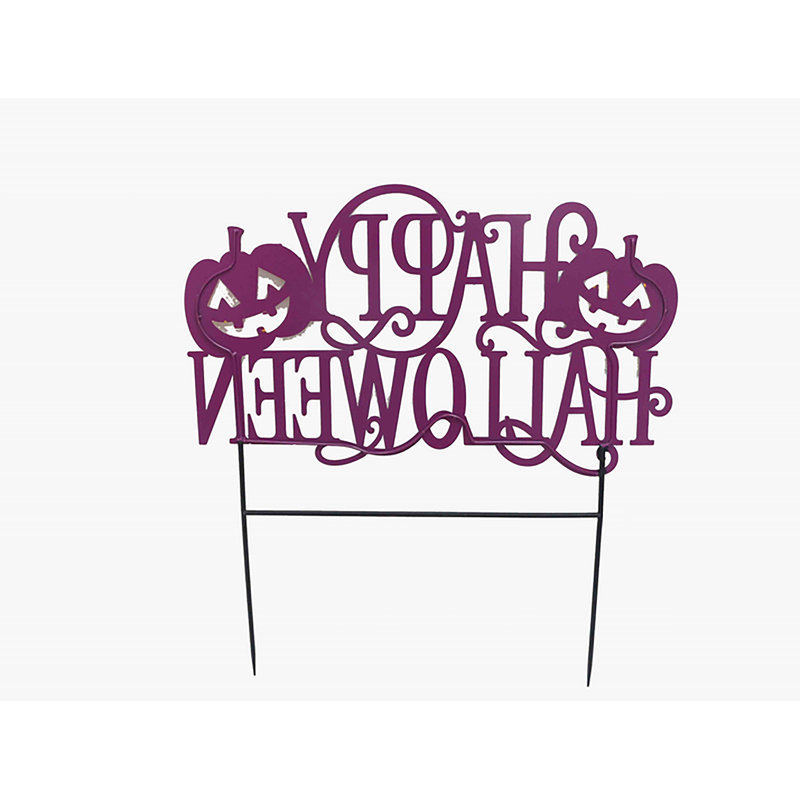 Piquet de jardin Happy Halloween