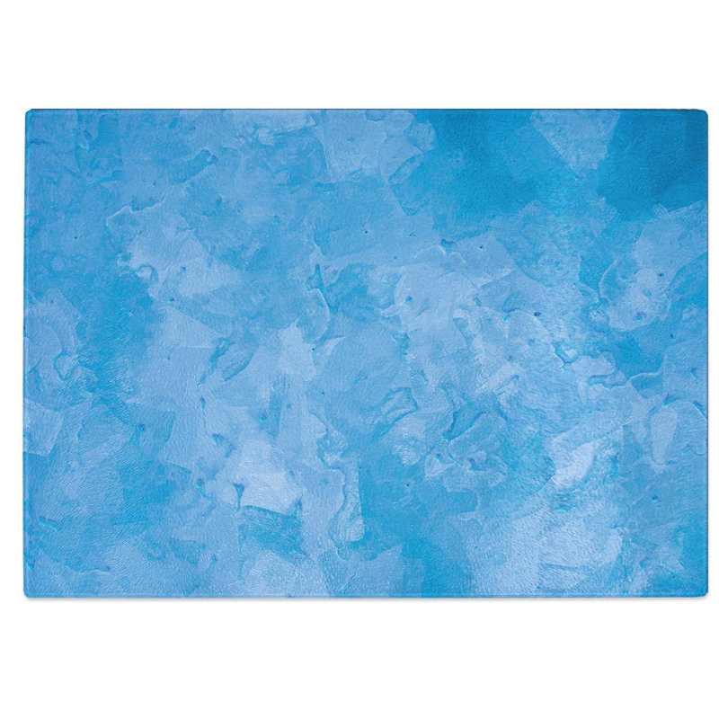 Tempered Glass Skies Chopping Board, 39 cm W x 28.5 cm L