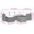 Vidaxl Garden Sofa Set Gray