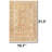 Vintage Peach & Cream Traditional Area Rug