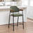 Devane Upholstered Counter Stool With Armrest-123161737