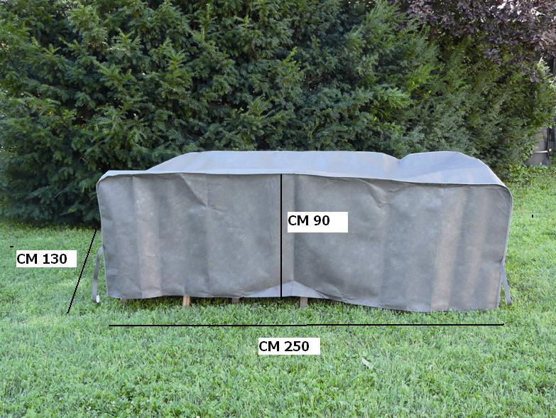 Outdoor Cover, 34.43" H x 98.43" W x 51.18" D