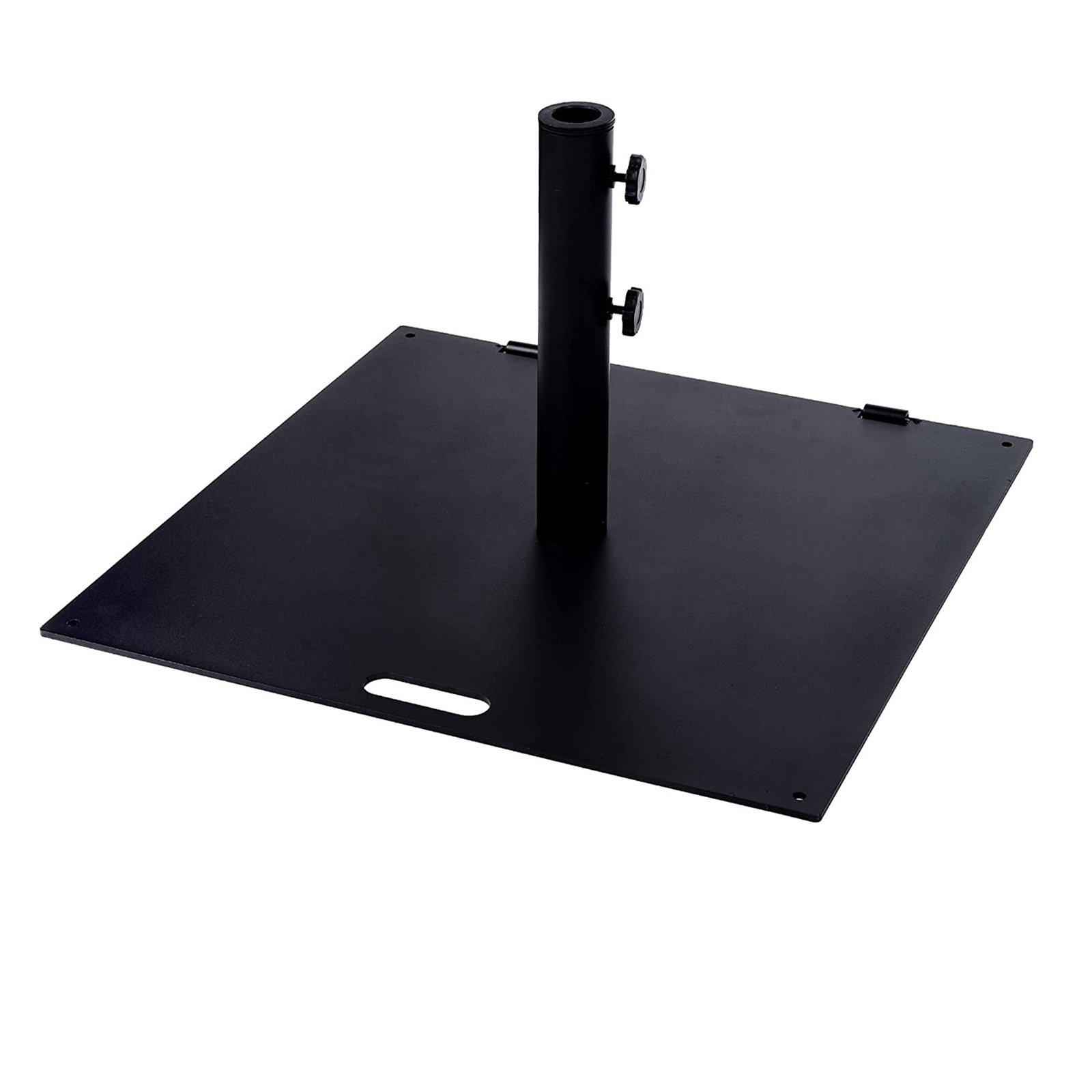 Steel Free-Standing Umbrella Base, Matte Black
