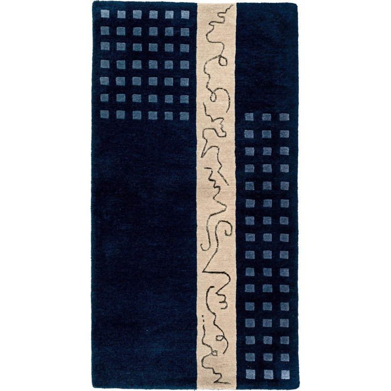 Jacoby Navy Blue Rug