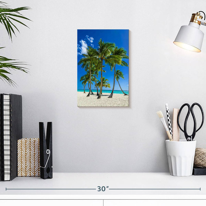 Gillard sable blanc Gillard Palms, H 12 po x l 8 po