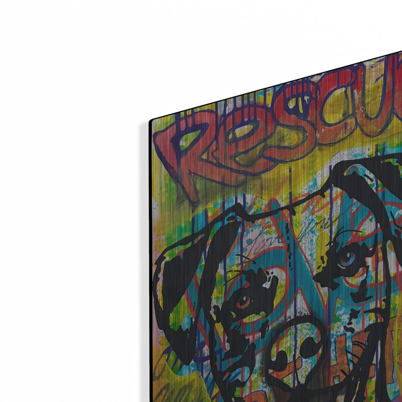 "Me sauver" par Dean Russo, H 24 po x l 16 po