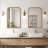 Solid Wood Wall Mirror for Bathroom or Bedroom-628435300-635855292