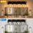 Farmhouse Vanity Light Fixture,5-Light Bathroom Lighting