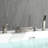 1 Handle Bathroom Waterfall Faucet with Diverter-110438599