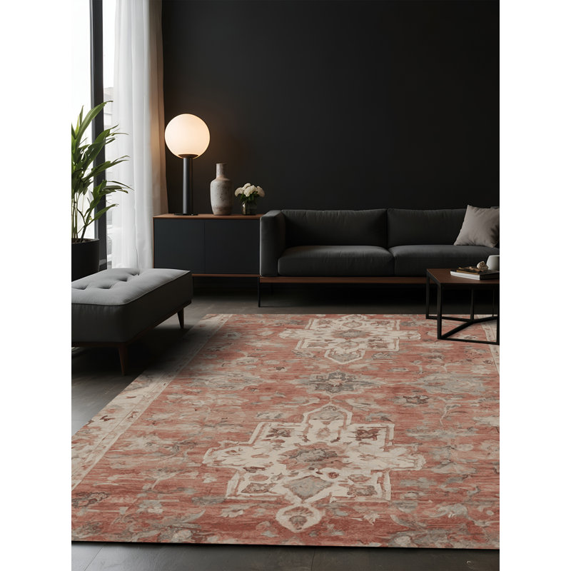 Tapis gris soyeux et moelleux, Carré 4 pi
