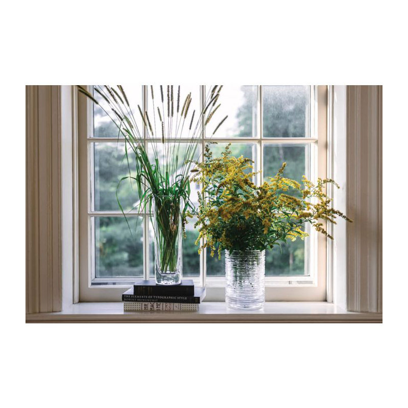 Weston Vase, 10.5" H x 3.5" W x 3.5" D