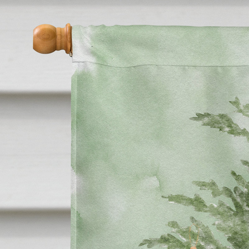 Drapeau de maison en polyester à 2 côtés Dawnyell 40 x 28 po