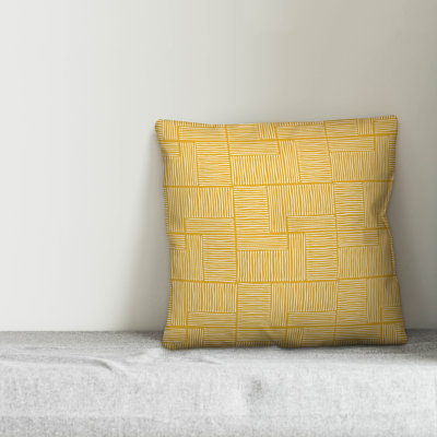 Geometric Throw Pillow