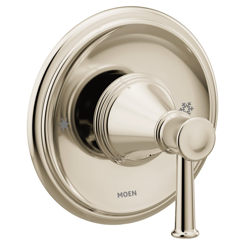 Belfield Posi-Temp Faucet Trim with Lever Handle, Polished Nickel