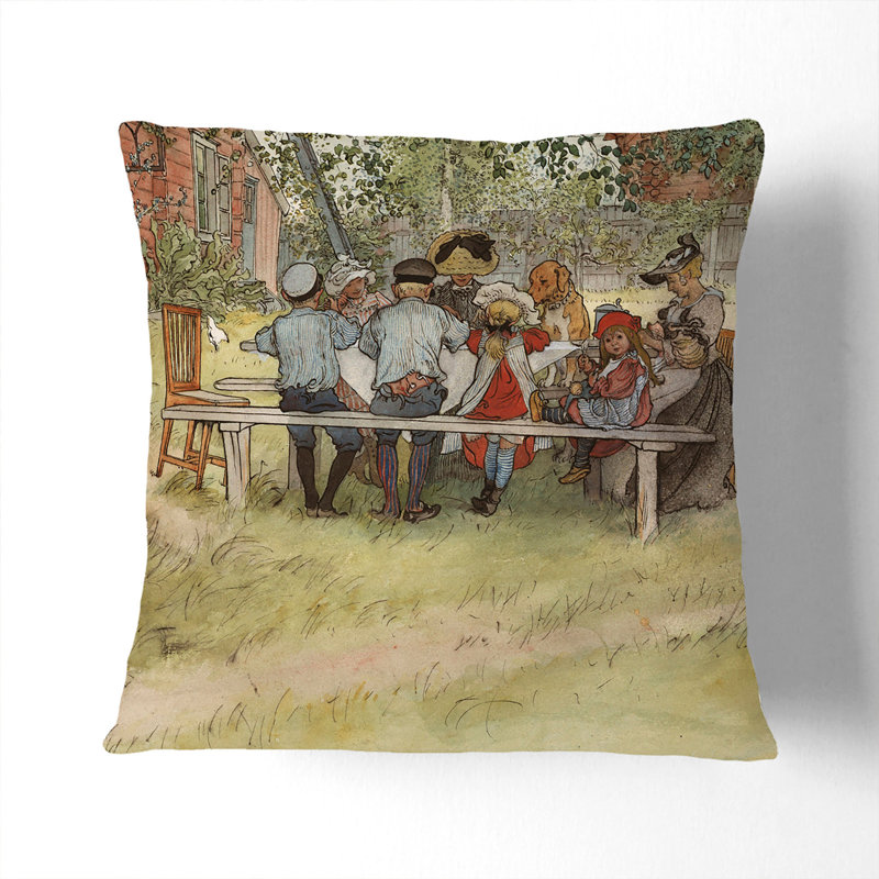 Square Cushion, 55cm H x 55cm W x 20cm D, Stone