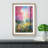 Spring Forest Colour Field - Single Picture Frame Print on Wood-1551551696-1551551697