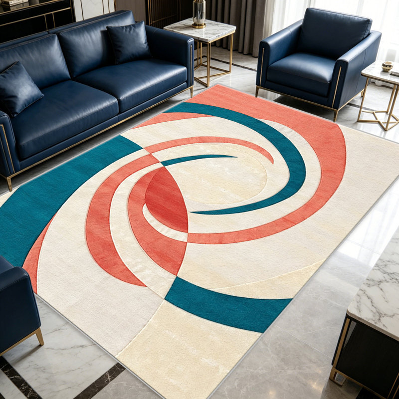 Tapis Coral Tail, Rectangle 4 pi 8 po x 6 pi 8 po