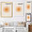 Sun Canvas Wall Art, Orange Minimalist Graphic Print - Orange Sun Print II-59706835-115844087-116161259